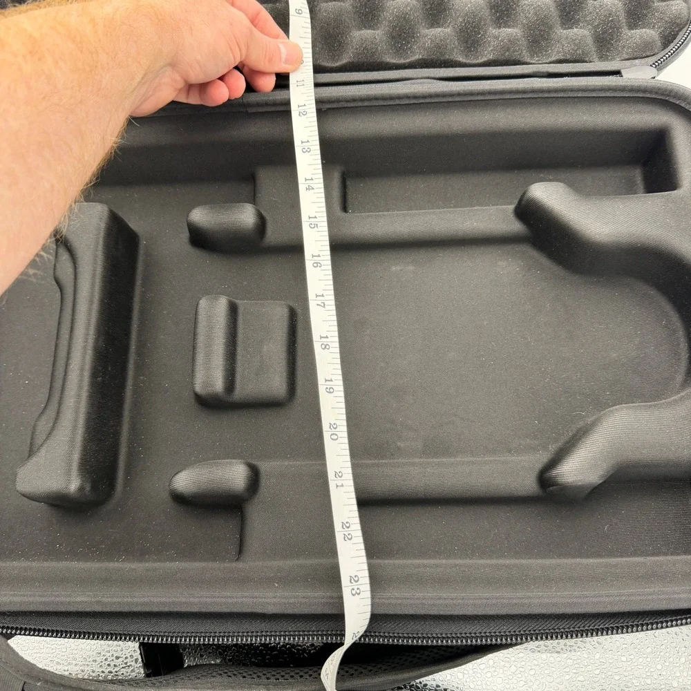 GoPro Karma Drone Case Backpack Storage Bag Black Custom Molded Interior
